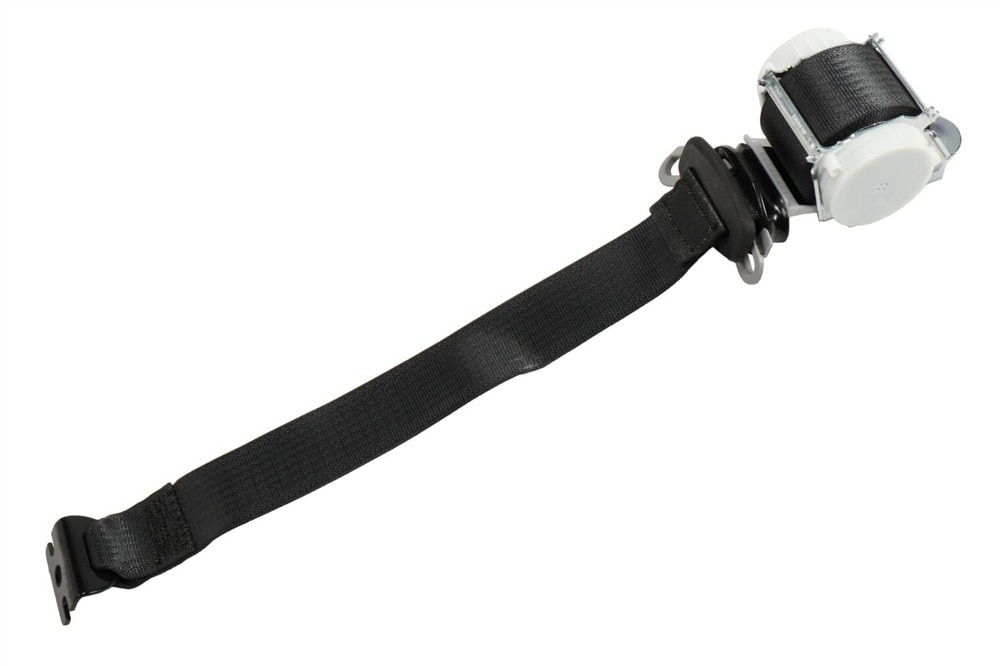 GM Genuine Parts Black Rear Driver Side Seat Belt with Retractor