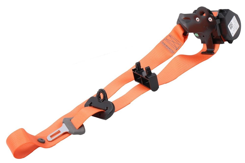 GM Genuine Parts Orange Passenger Seat Belt with Retractor