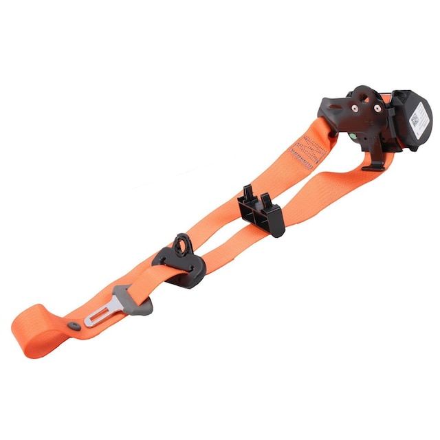 GM Genuine Parts Orange Passenger Seat Belt with Retractor