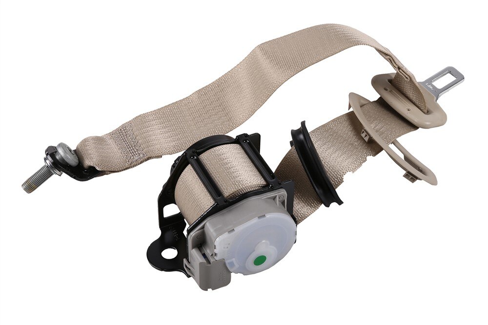 GM Genuine Parts Light Neutral Rear Driver Side Seat Belt with Retractor