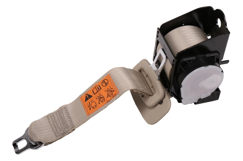 GM Genuine Parts Light Neutral Rear Center Seat Belt with Retractor
