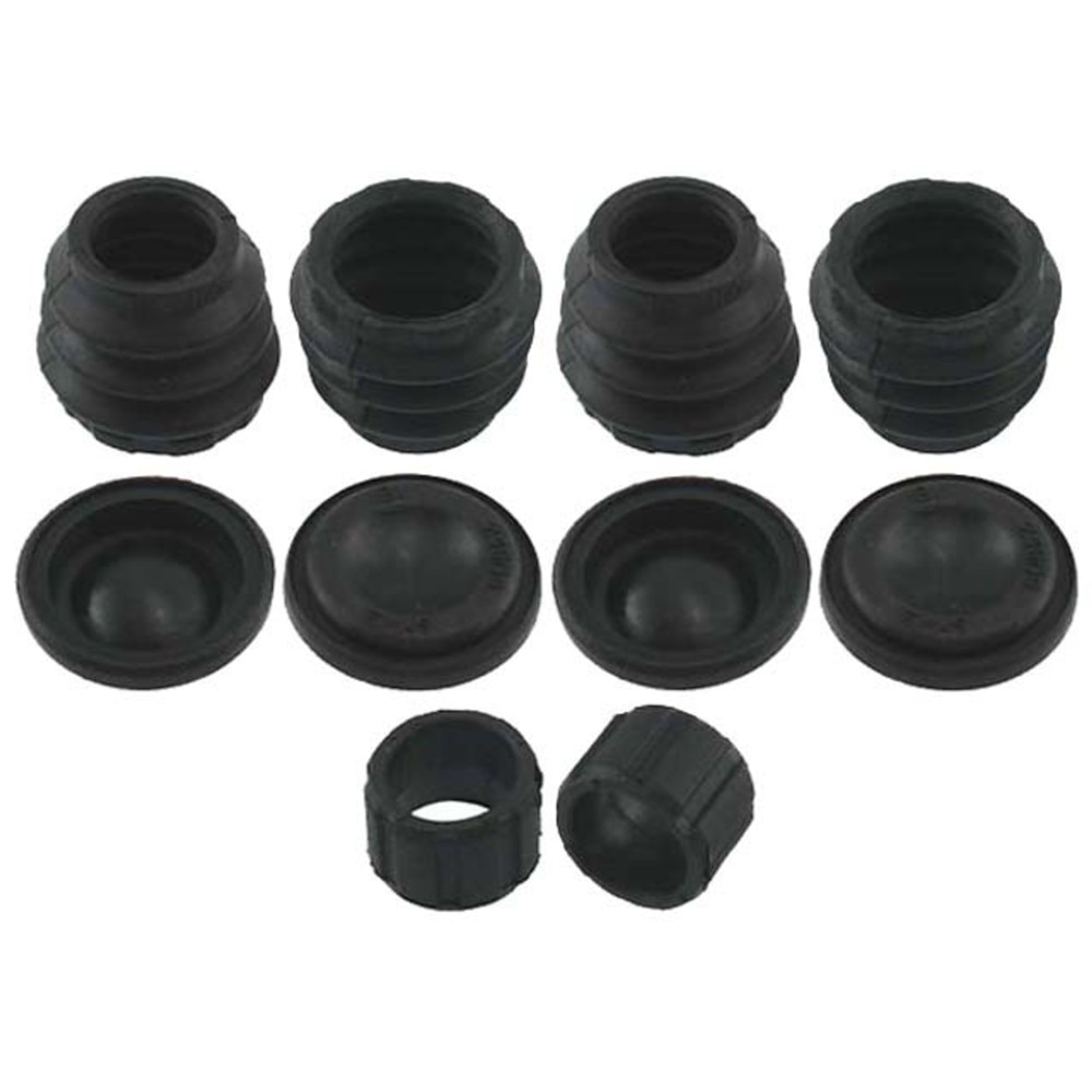 ACDelco Gold Rear Disc Brake Caliper Rubber Bushing Kit with Seals, Bushings, and Caps