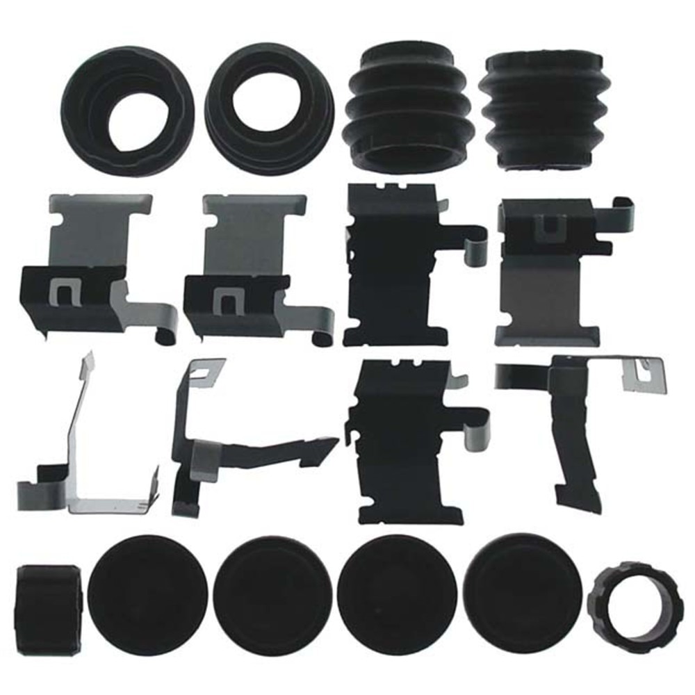 ACDelco Gold Front Disc Brake Caliper Hardware Kit with Clips, Seals, Bushings, and Caps