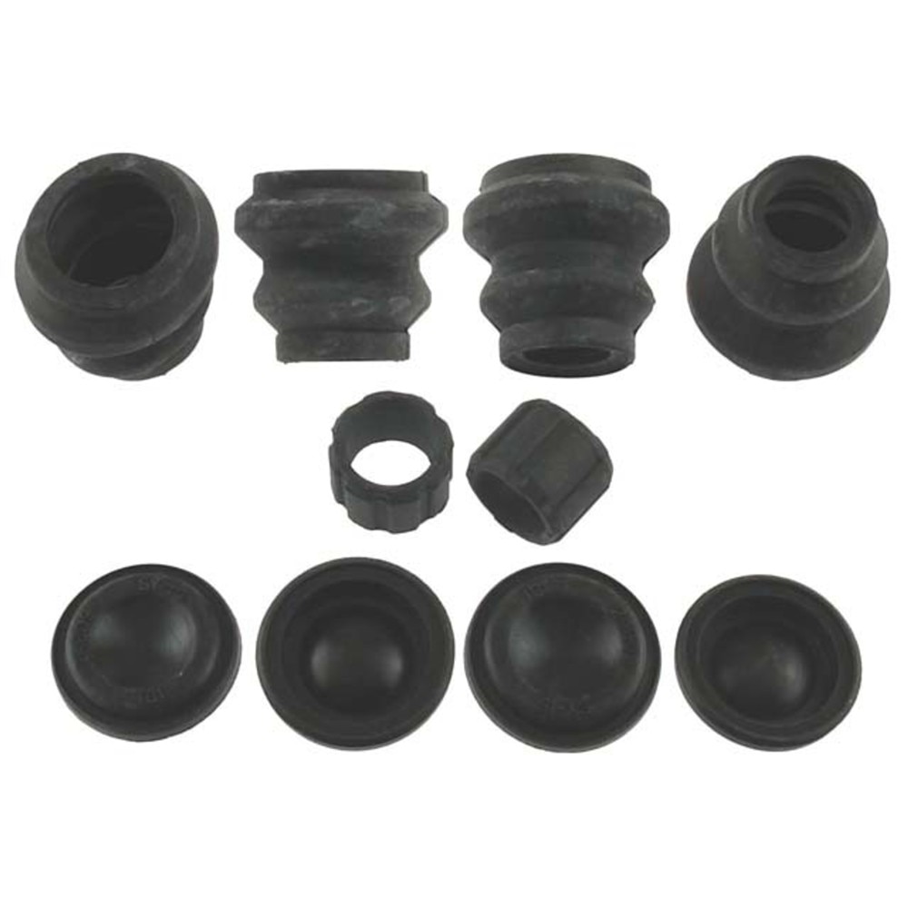ACDelco Gold Rear Disc Brake Caliper Rubber Bushing Kit with Seals, Bushings, and Caps