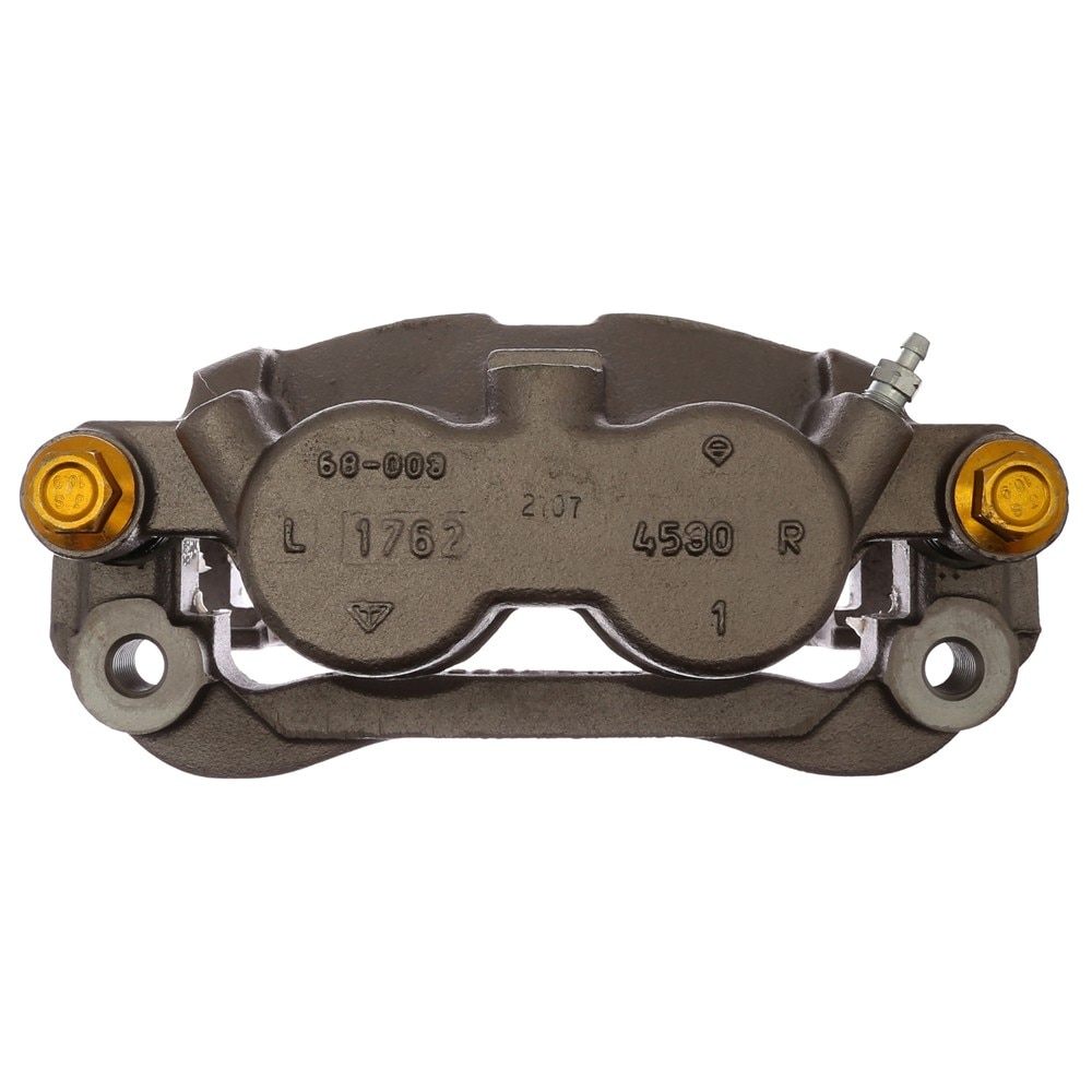ACDelco Gold Rear Passenger Side Disc Brake Caliper Assembly with Semi-Metallic Pads (Loaded Fleet), Remanufactured