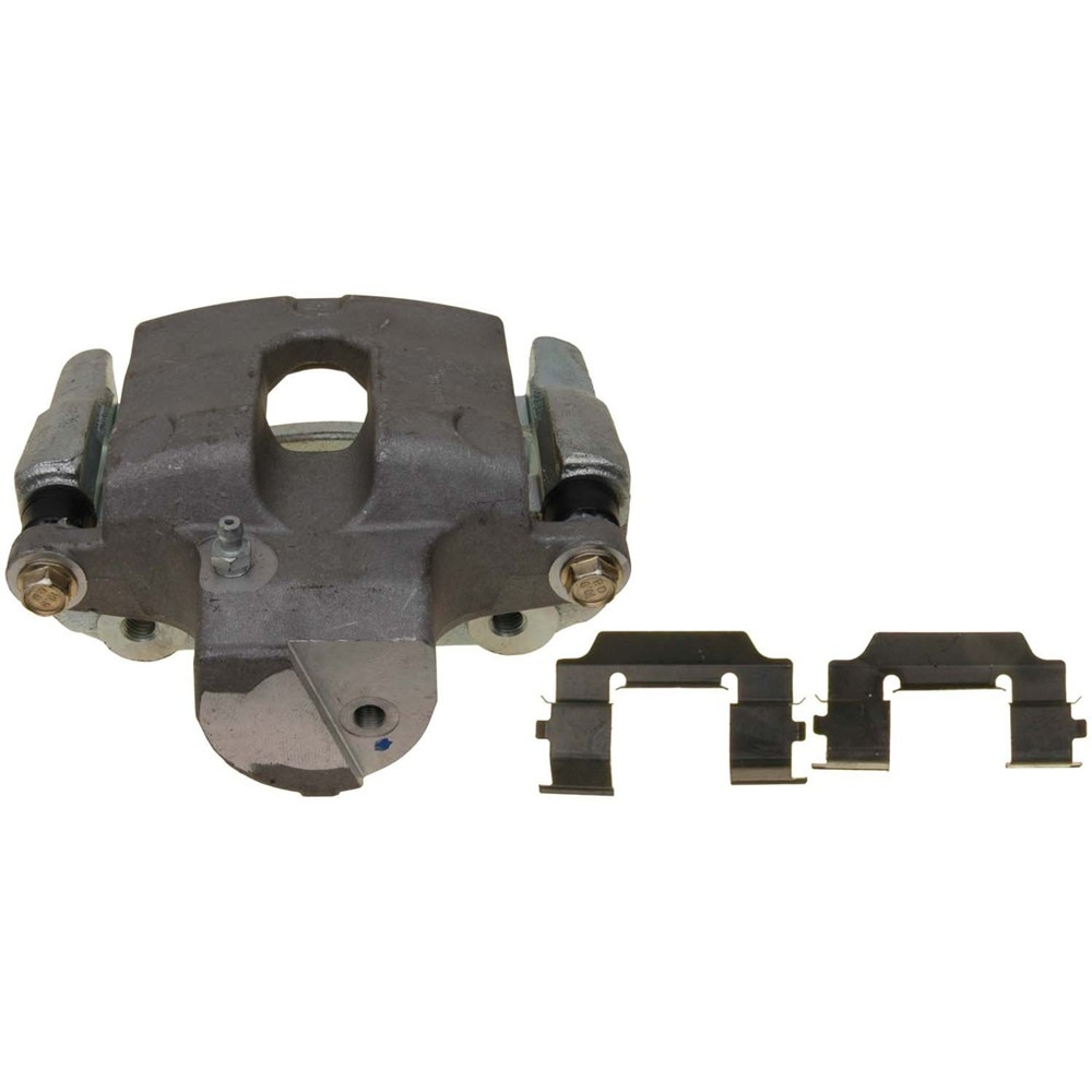 ACDelco Gold Rear Passenger Side Disc Brake Caliper Assembly (Friction Ready Non-Coated), Remanufactured