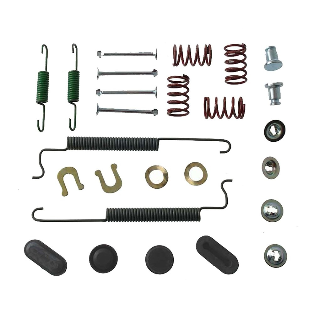 ACDelco Gold Rear Drum Brake Spring Kit with Springs, Pins, Retainers, Washers, and Caps