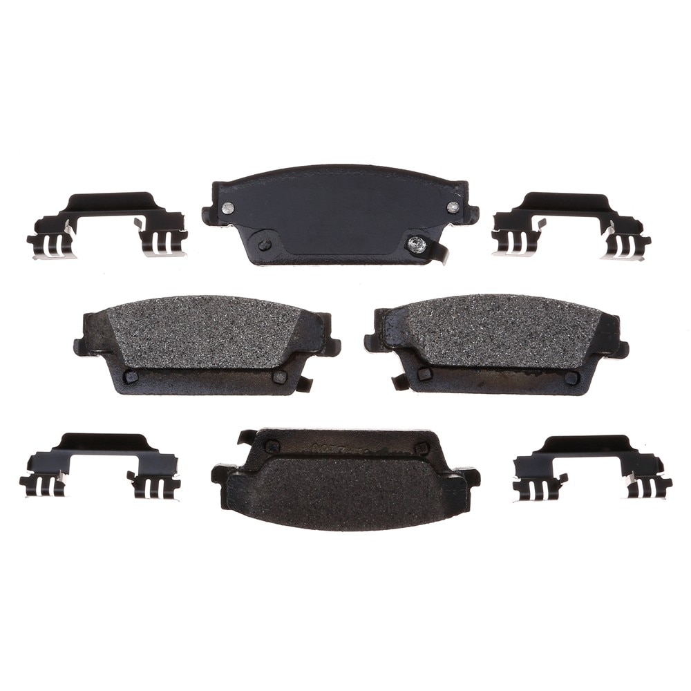 ACDelco Gold Semi-Metallic Rear Disc Brake Pad Set