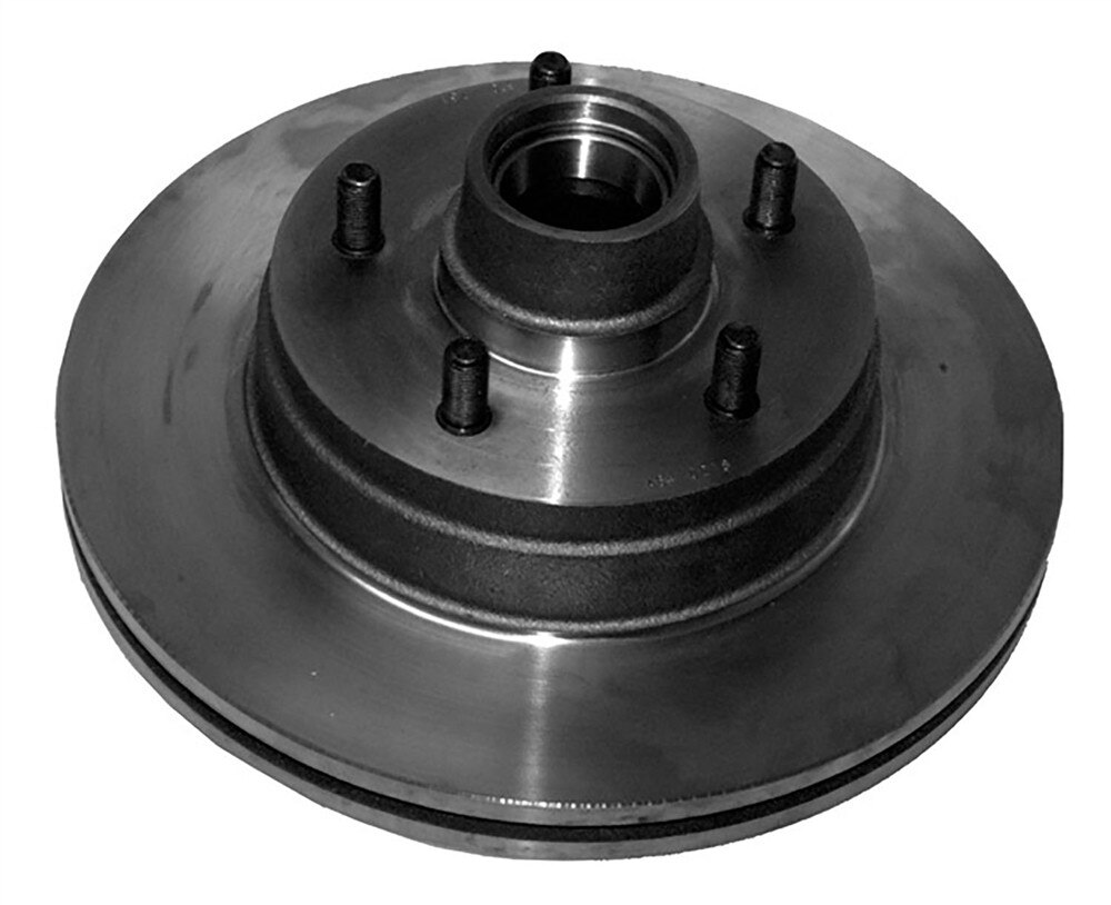 ACDelco Silver Non-Coated Front Disc Brake Rotor and Hub Assembly