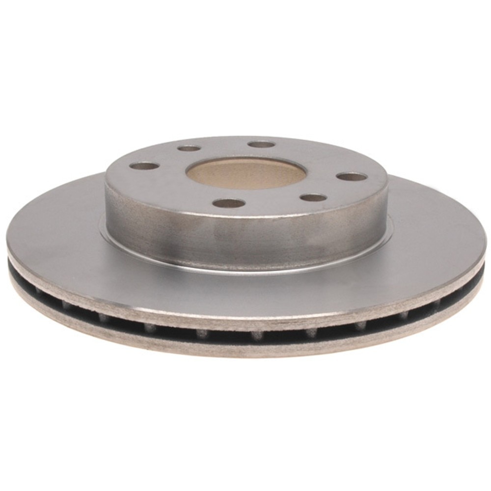 ACDelco Silver Non-Coated Front Disc Brake Rotor