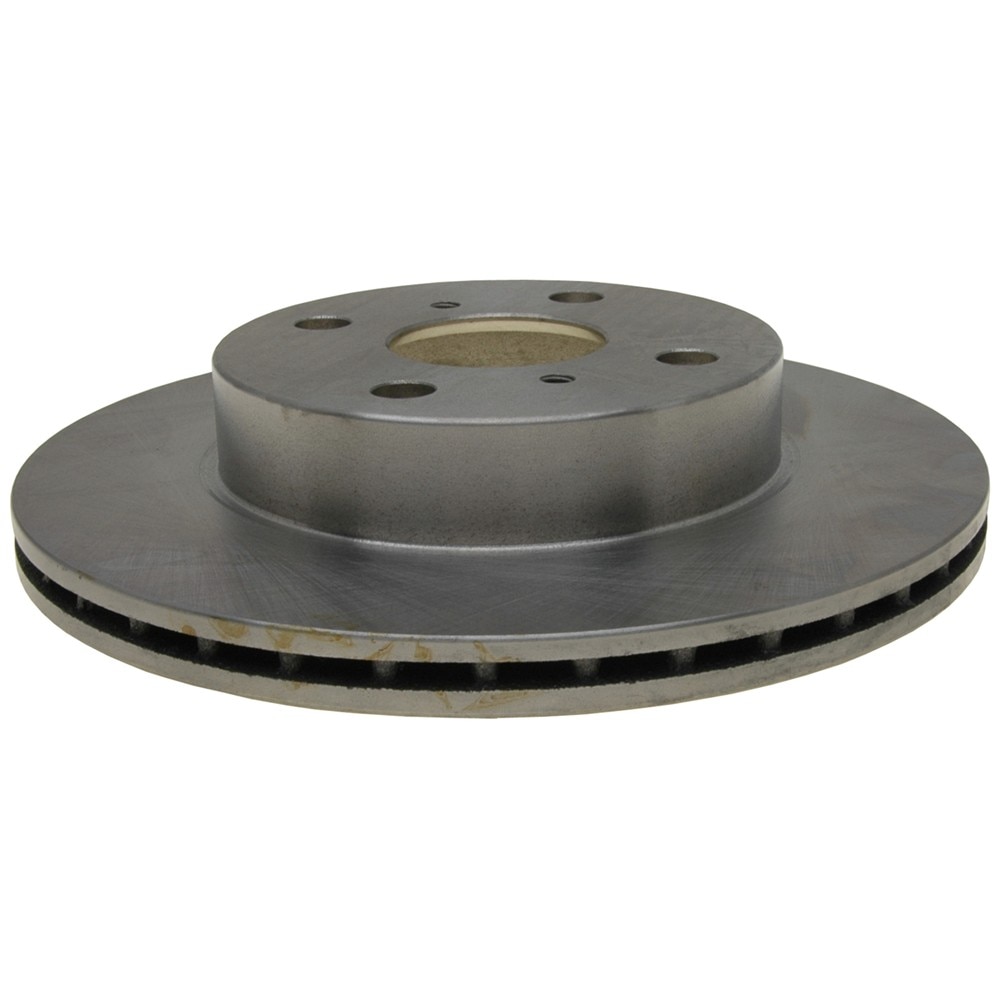 ACDelco Silver Non-Coated Front Disc Brake Rotor
