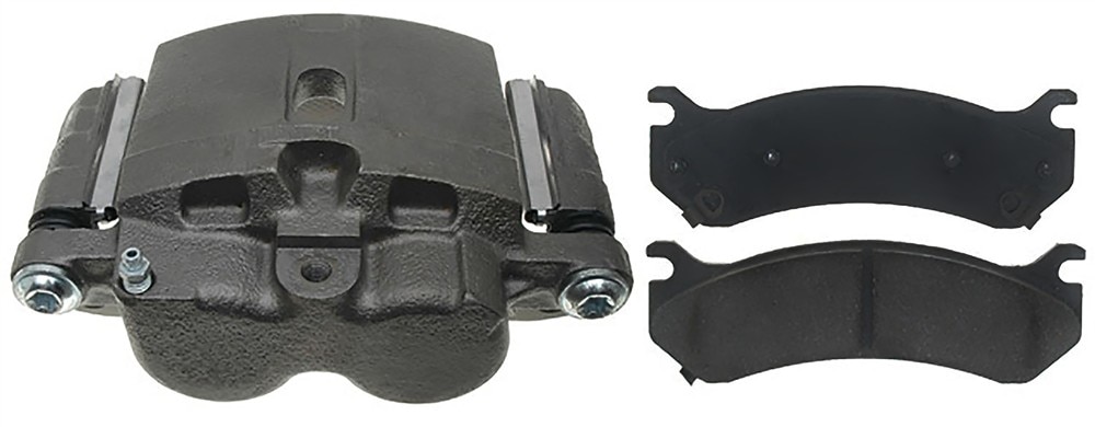 ACDelco Gold Disc Brake Caliper Assembly with Ceramic Pads (Police Loaded Non-Coated), Remanufactured