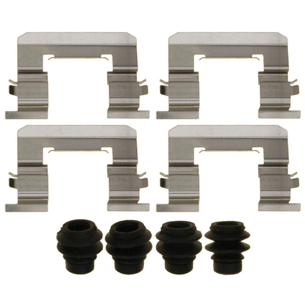 ACDelco Gold Front Disc Brake Caliper Hardware Kit with Clips and Seals