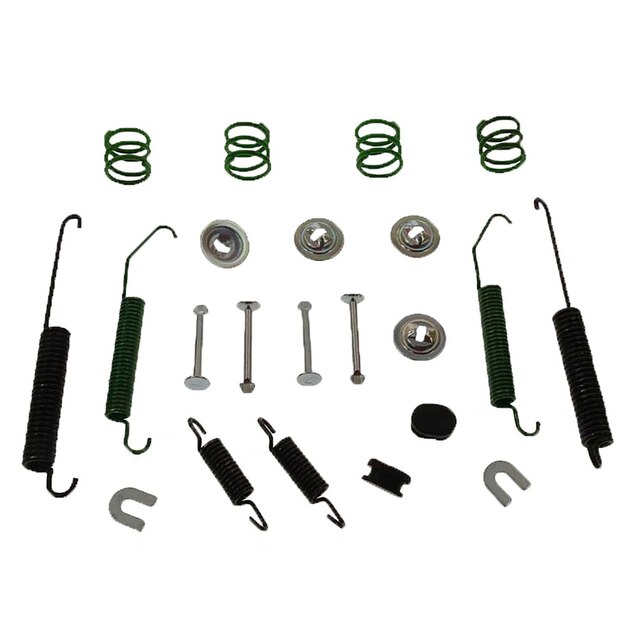 ACDelco Gold Rear Drum Brake Hardware Kit with Springs, Pins, Retainers, and Covers