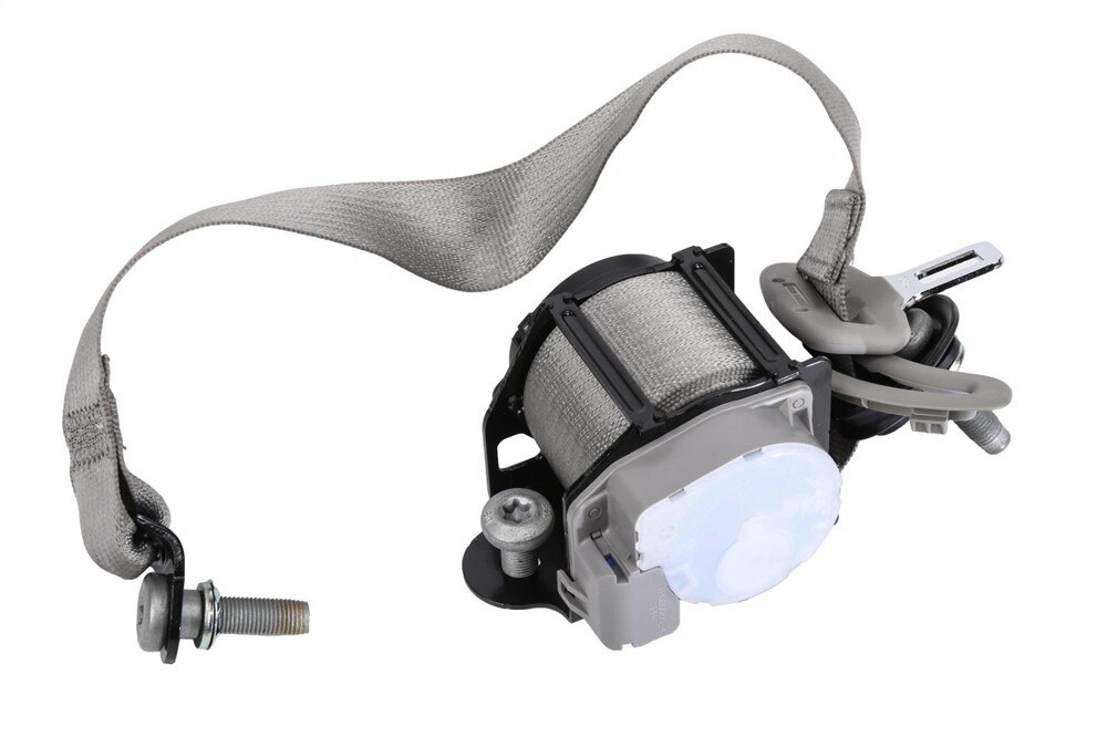 GM Genuine Parts Light Platinum Rear Driver Side Seat Belt Retractor
