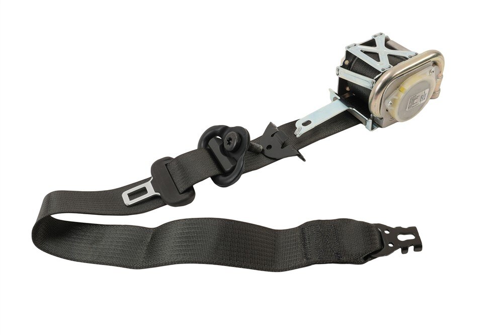 GM Genuine Parts Black Driver Seat Belt with Retractor and Pre-Tensioner