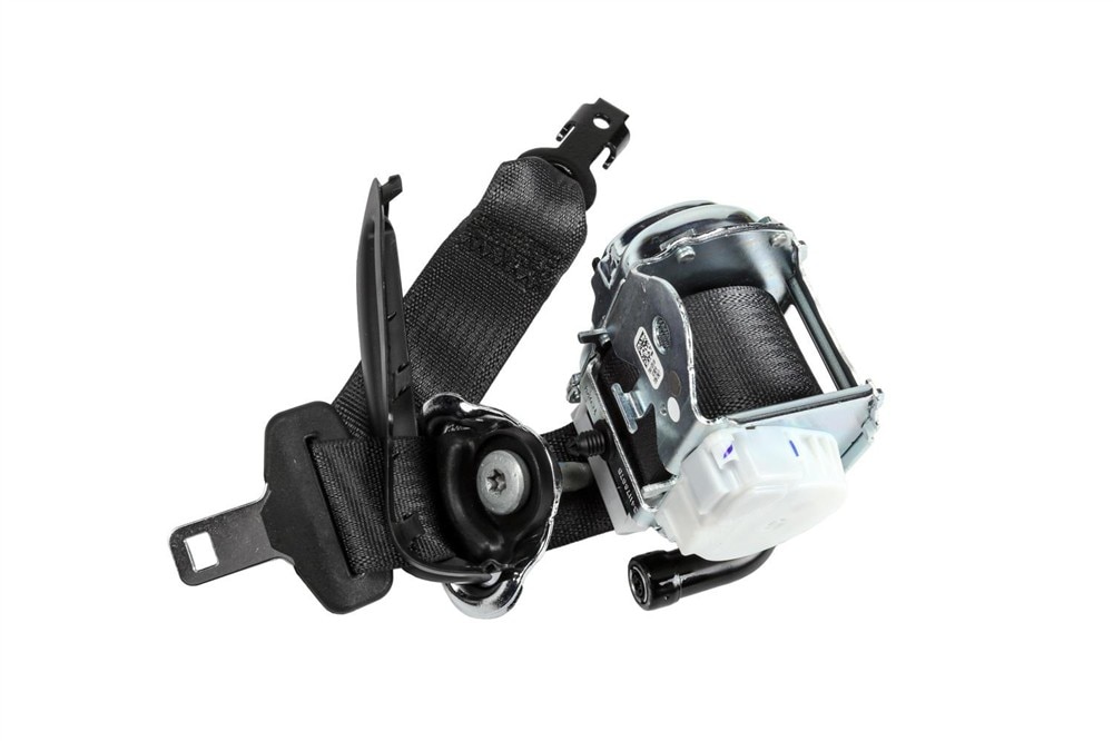 GM Genuine Parts Black Driver Seat Belt with Retractor and Pre-Tensioner