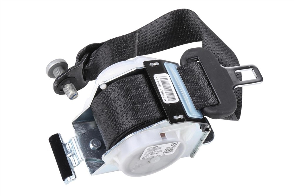 GM Genuine Parts Jet Black Rear Seat Belt with Retractor
