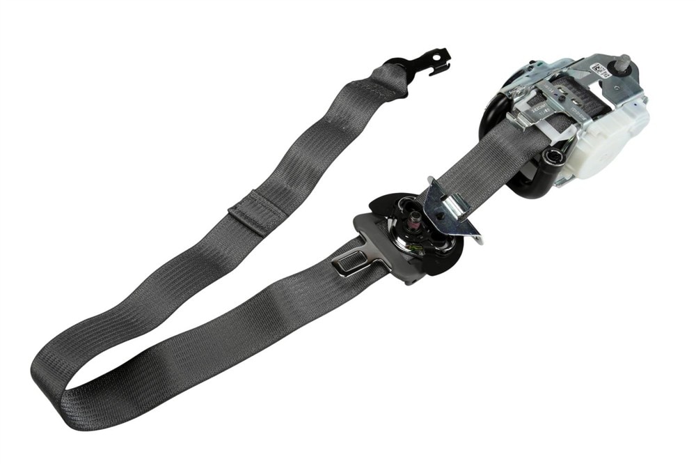 GM Genuine Parts Dark Ash Gray Driver Seat Belt with Retractor and Pre-Tensioner