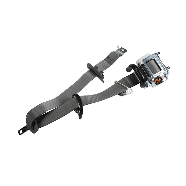 GM Genuine Parts Dark Ash Gray Passenger Seat Belt with Retractor and Pre-Tensioner