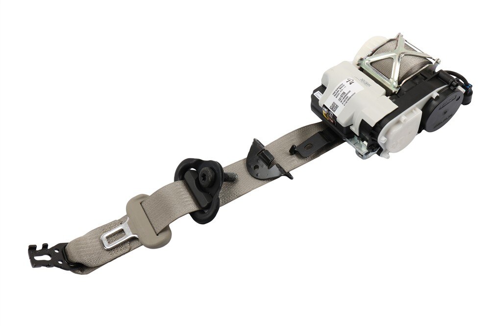 GM Genuine Parts Light Platinum Passenger Seat Belt with Retractor and Pre-Tensioner