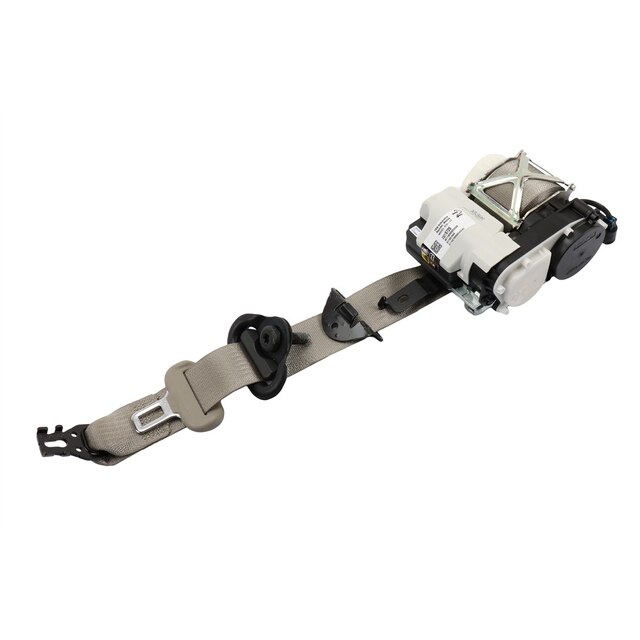 GM Genuine Parts Light Platinum Passenger Seat Belt with Retractor and Pre-Tensioner