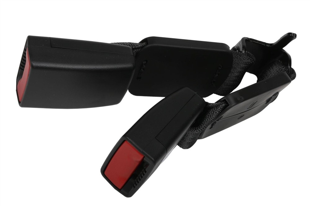 GM Genuine Parts Jet Black Rear Seat Belt with Buckle