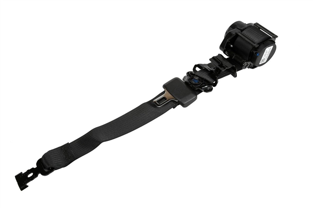 GM Genuine Parts Black Driver Seat Belt with Retractor and Pre-Tensioner