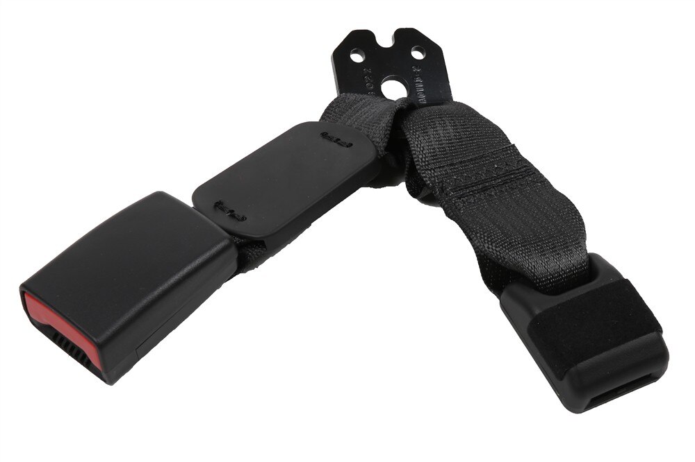 GM Genuine Parts Black Rear Passenger Side Seat Belt with Buckle