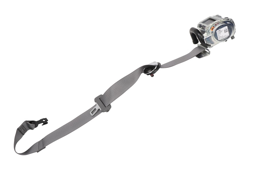 GM Genuine Parts Dark Ash Gray Driver Seat Belt with Retractor and Pre-Tensioner