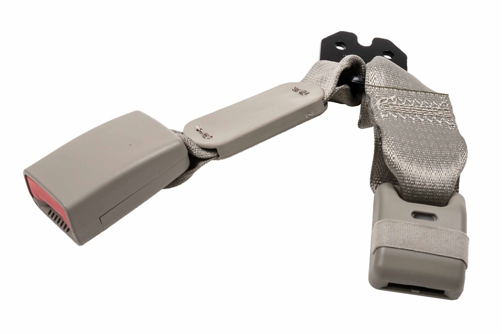 GM Genuine Parts Light Titanium Rear Passenger Side Seat Belt with Buckle