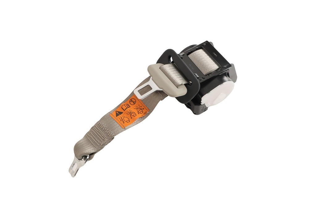 GM Genuine Parts Titanium Rear Center Seat Belt with Retractor