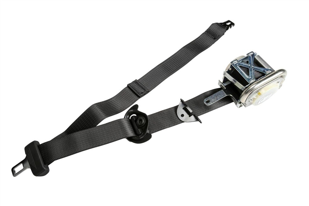 GM Genuine Parts Jet Black Driver Seat Belt with Retractor and Pre-Tensioner