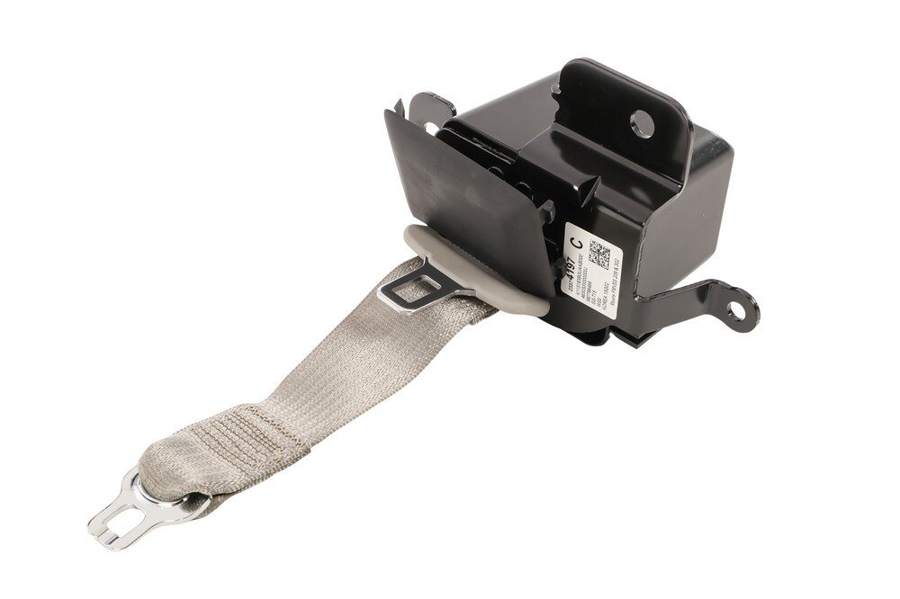 GM Genuine Parts Light Titanium Rear Center Seat Belt with Retractor