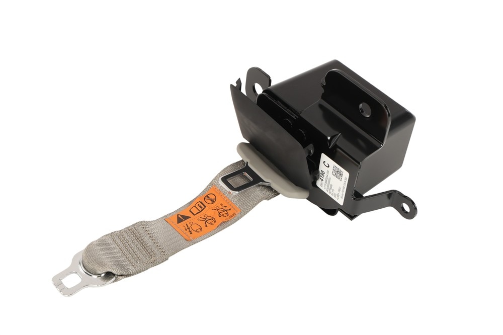 GM Genuine Parts Light Titanium Rear Center Seat Belt with Retractor