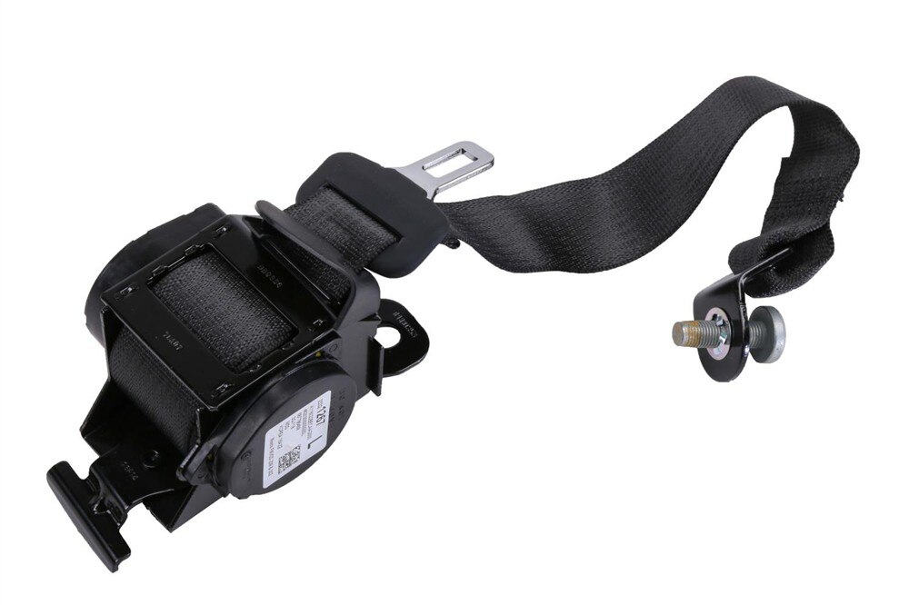 GM Genuine Parts Jet Black Rear Driver Side Seat Belt with Retractor