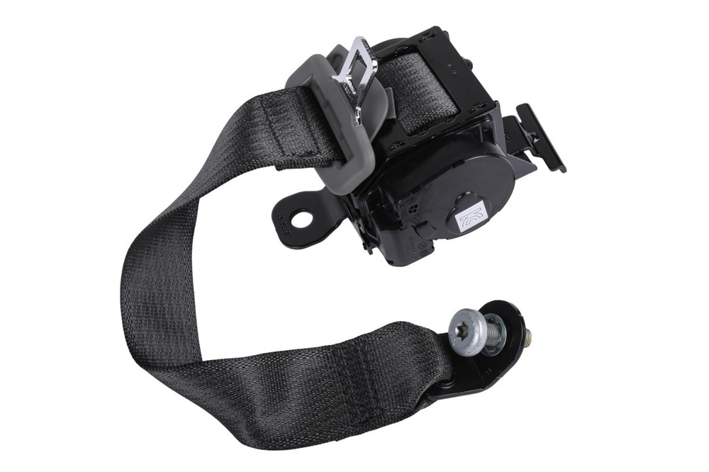 GM Genuine Parts Dark Titanium Rear Driver Side Seat Belt with Retractor