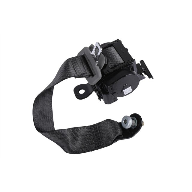 GM Genuine Parts Dark Titanium Rear Driver Side Seat Belt with Retractor