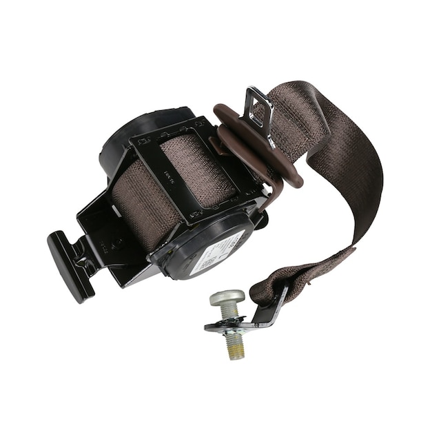GM Genuine Parts Brownstone Rear Seat Belt with Retractor