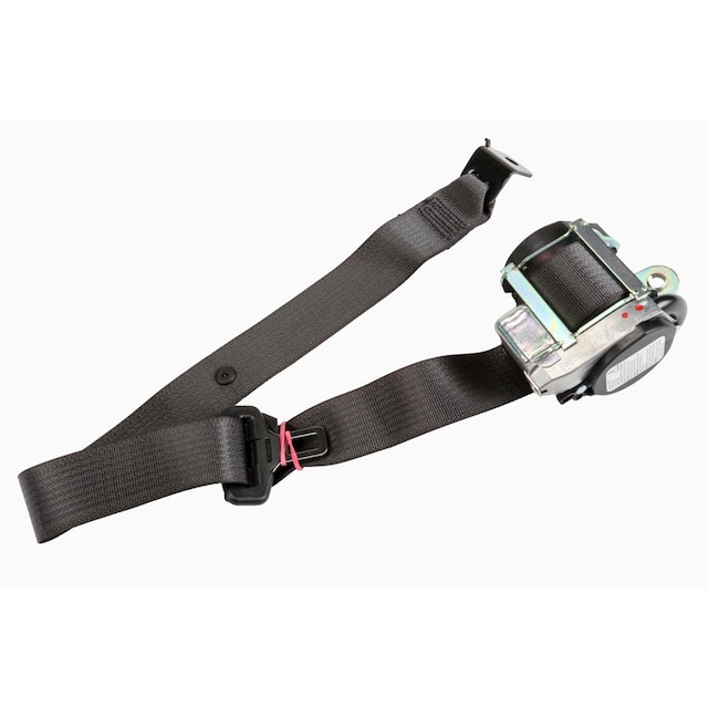 GM Genuine Parts Jet Black Rear Passenger Side Seat Belt with Retractor