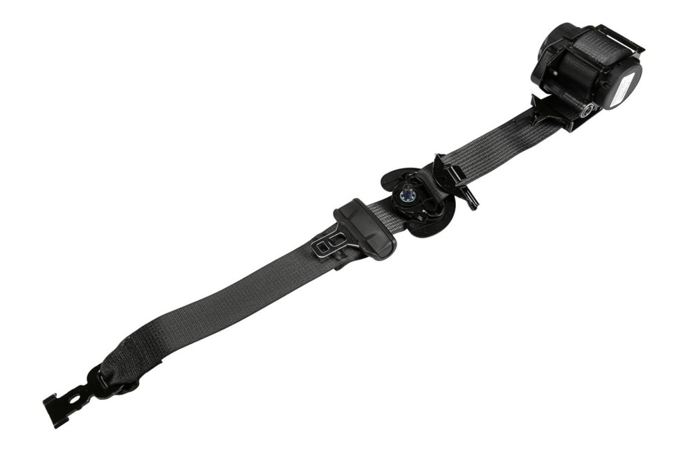 GM Genuine Parts Jet Black Driver Seat Belt with Retractor and Pre-Tensioner