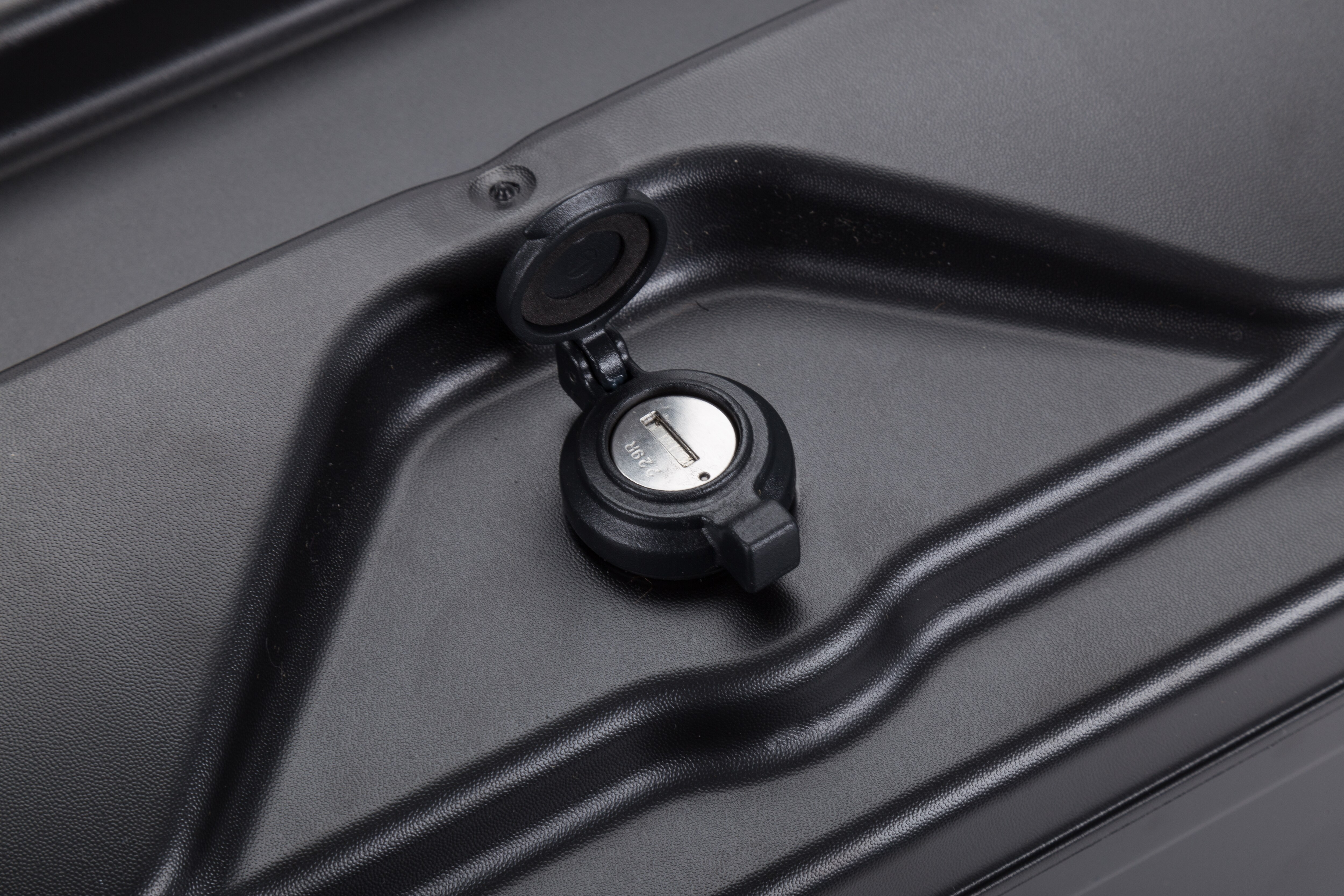 GMC Driver Side Swing-Out Tool Box in Black by UnderCover