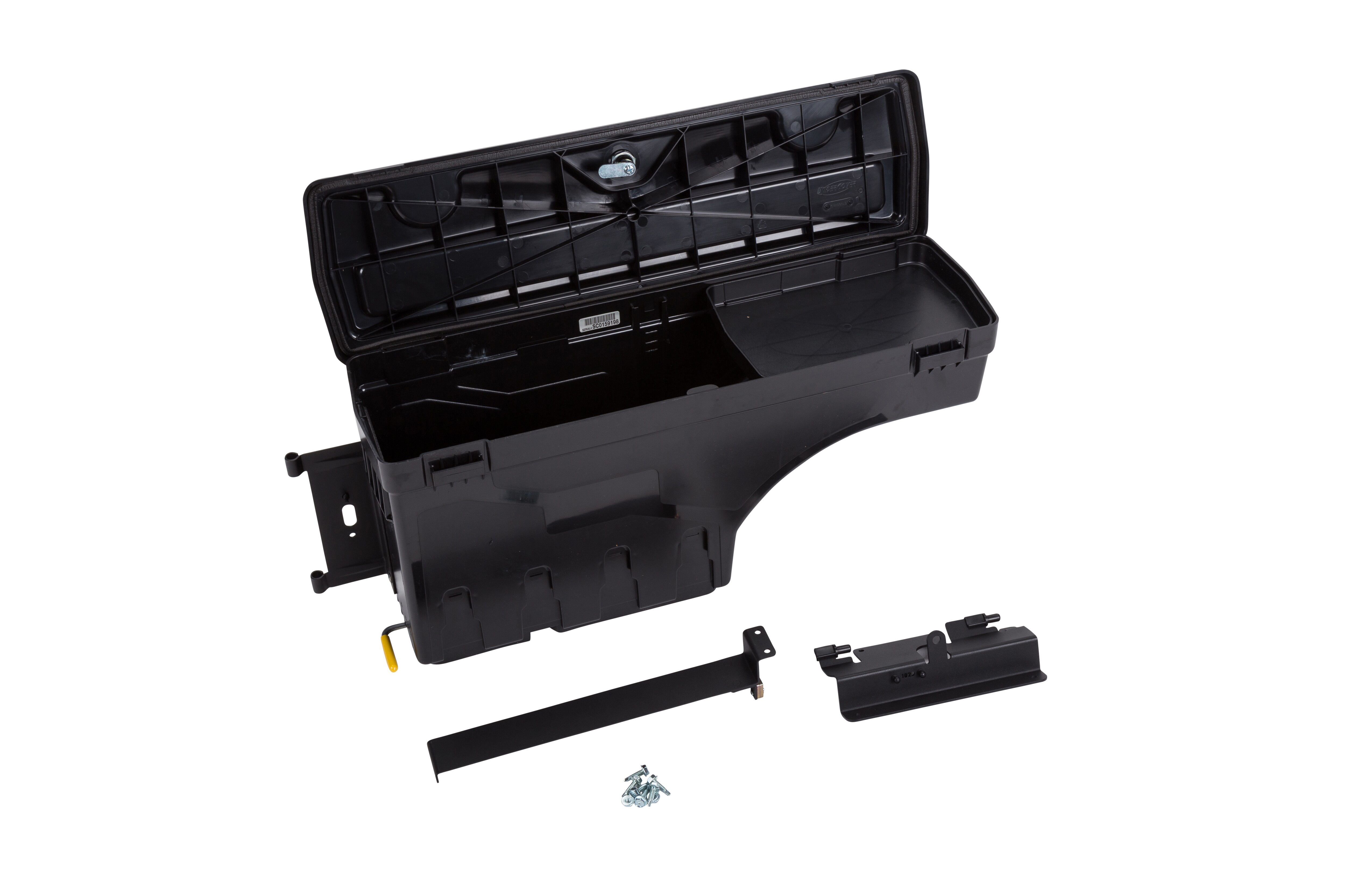GMC Driver Side Swing-Out Tool Box in Black by UnderCover