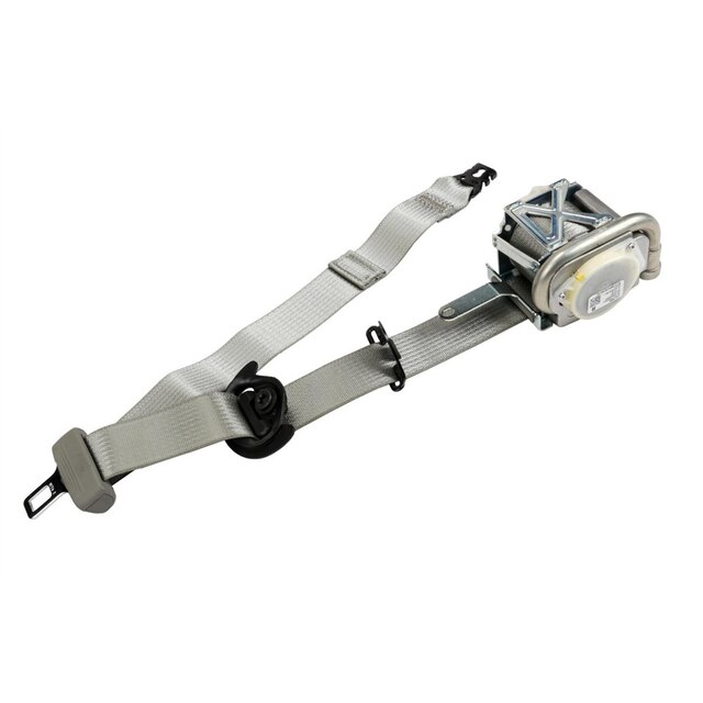 GM Genuine Parts Medium Titanium Passenger Seat Belt with Retractor and Pre-Tensioner