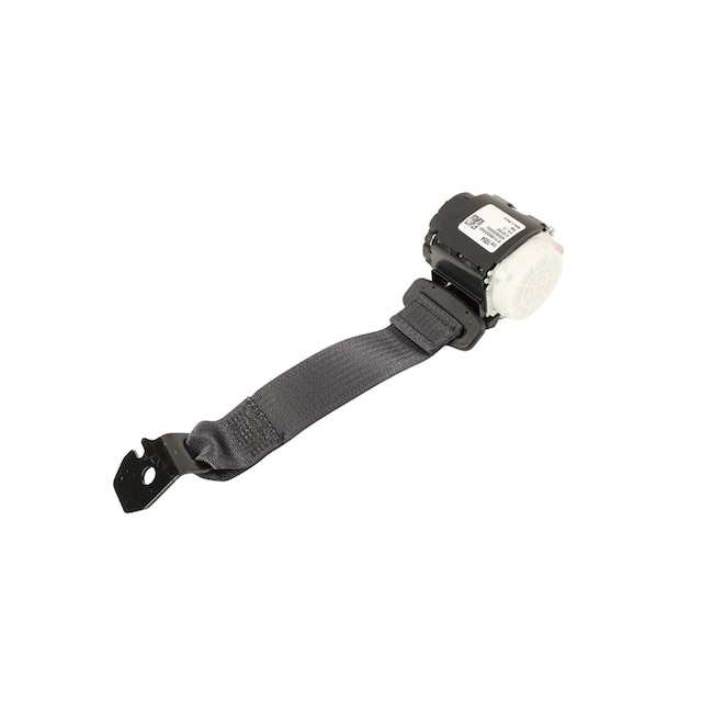 GM Genuine Parts Jet Black Rear Center Seat Belt with Retractor