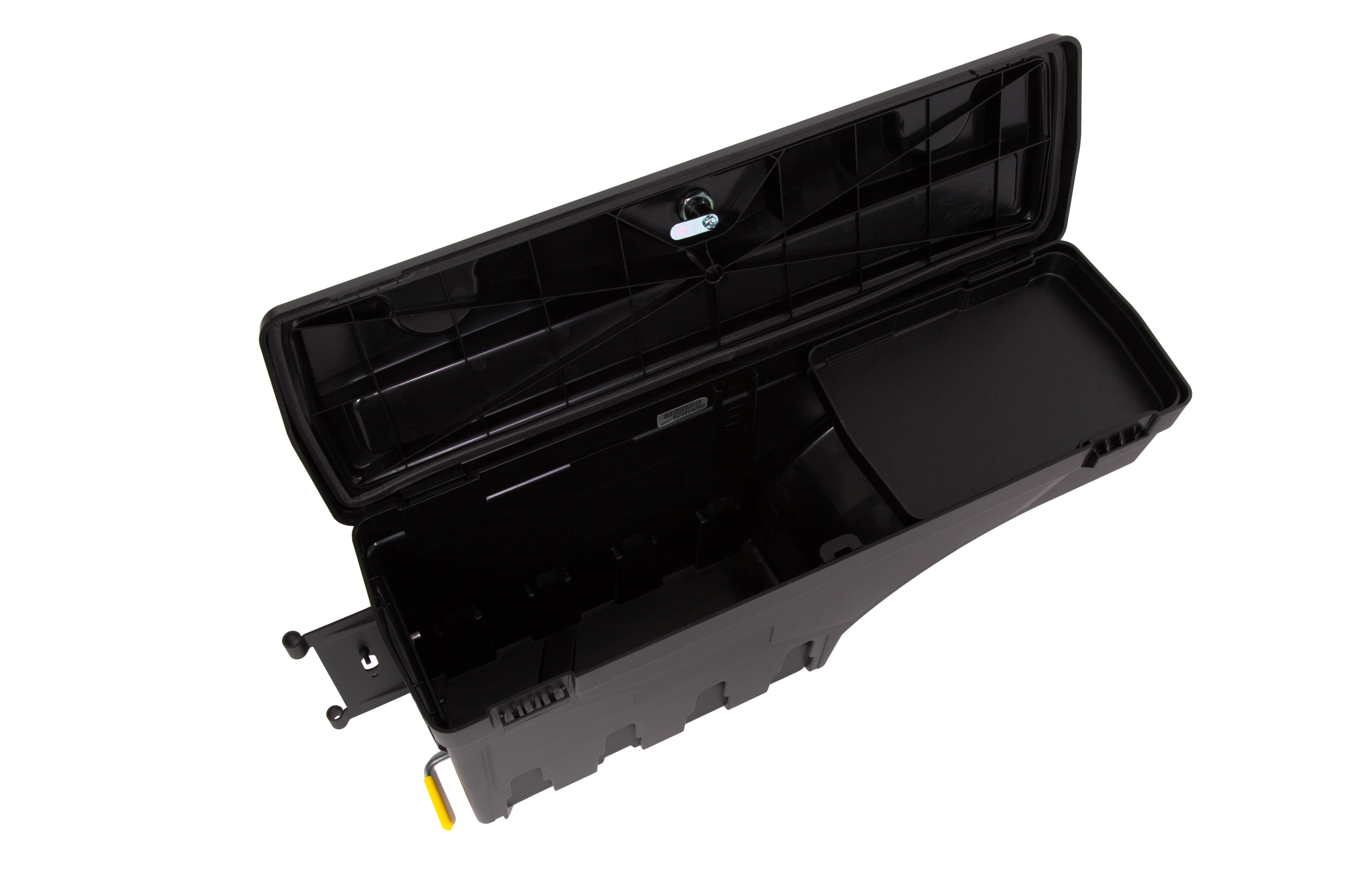 GMC Driver Side Swing-Out Tool Box in Black by UnderCover