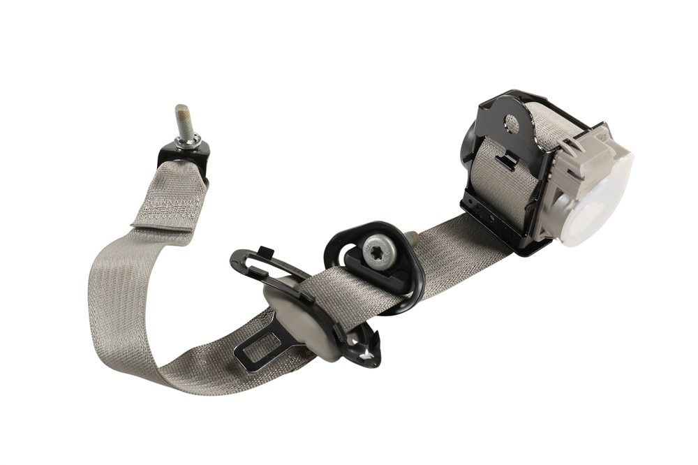 GM Genuine Parts Titanium Rear Seat Belt with Retractor