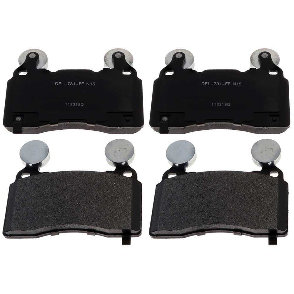 ACDelco Gold Semi-Metallic Front Disc Brake Pad Set