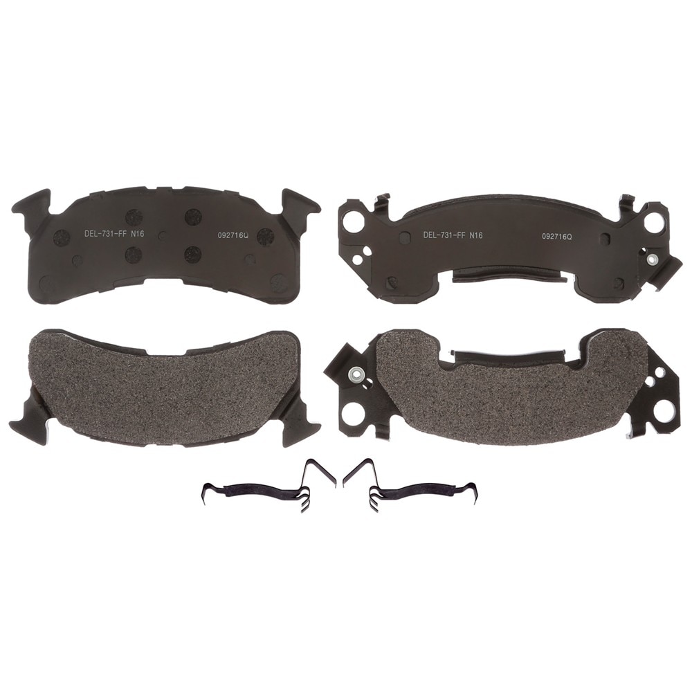 ACDelco Gold Semi-Metallic Front Disc Brake Pad Set