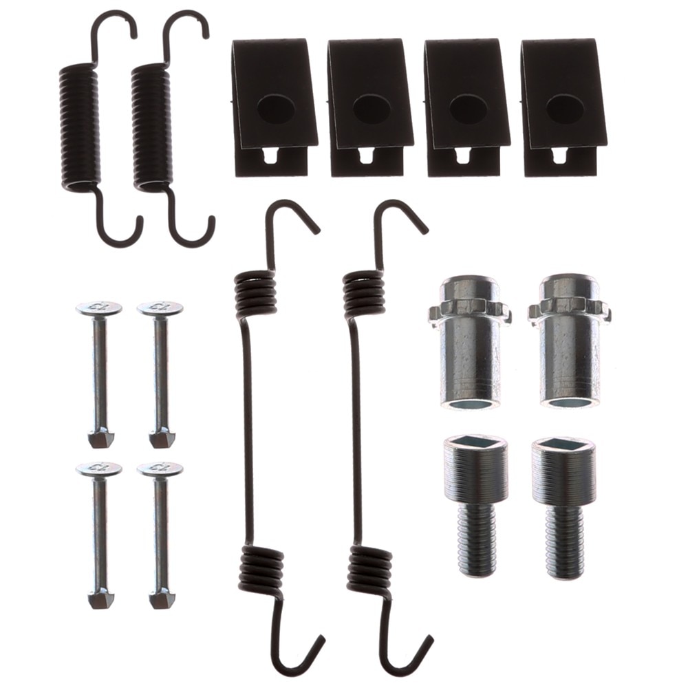 ACDelco Gold Rear Parking Brake Hold Down Spring Kit with Hardware